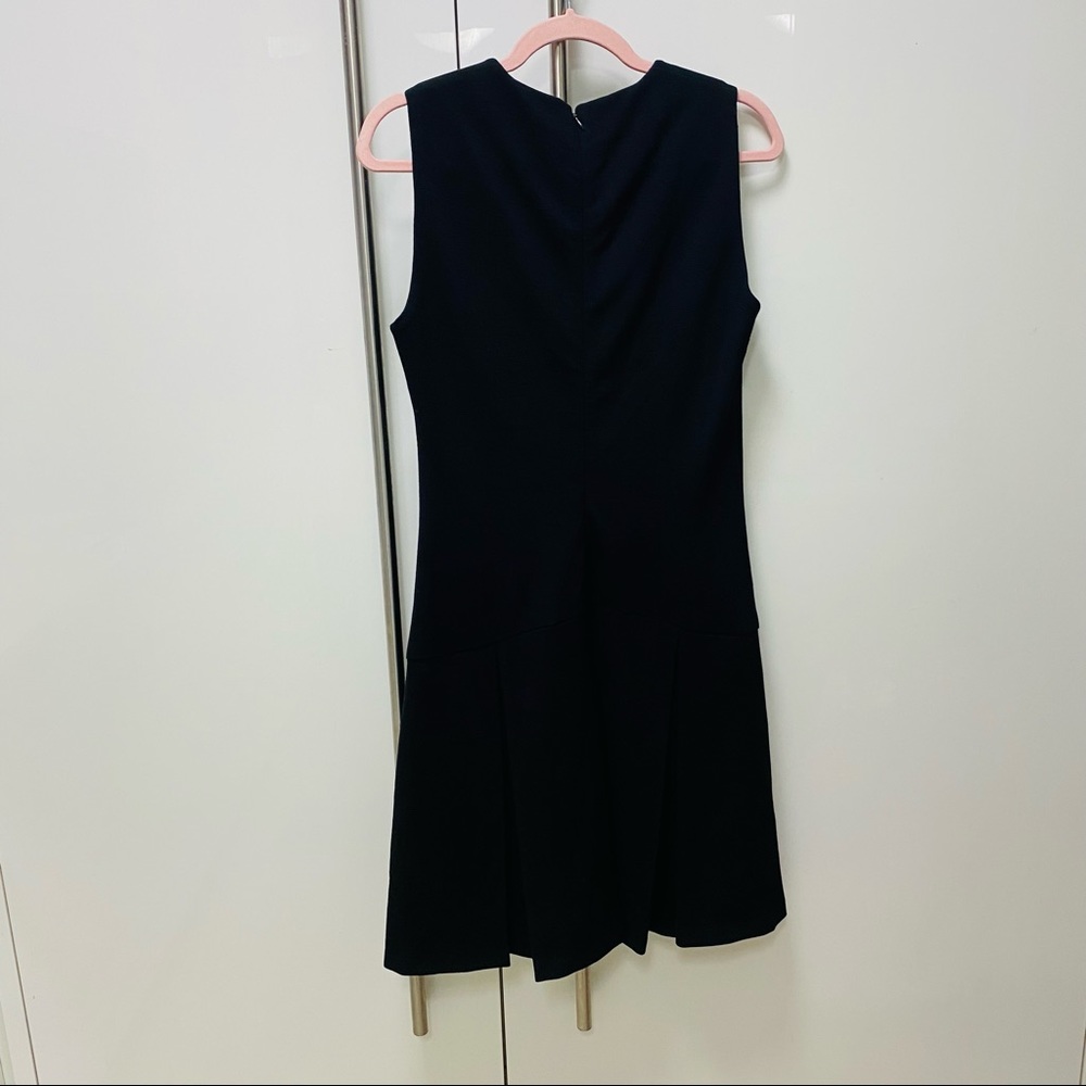 NWT Alexander McQueen Black Sheath Dress Lined Wool Size 10. New $6000 - Picture 5 of 9